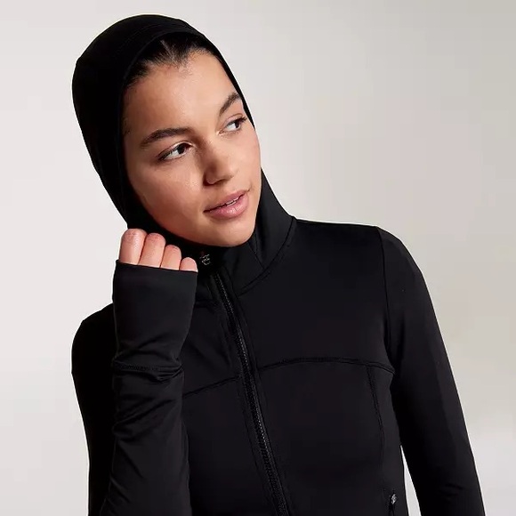 NWT New Calia Women’s Powermove Jacket Small S Long Sleeve Top Hoodie Pullover - Picture 6 of 7